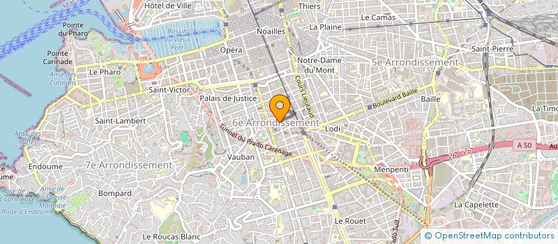 localisation de l'entreprise AM  MARSEILLE