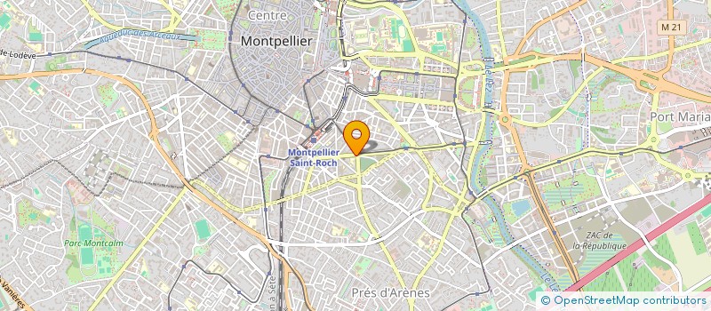 localisation de l'entreprise AM à MONTPELLIER