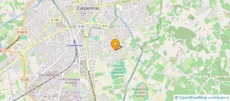 localisation de l'entreprise AM  CARPENTRAS