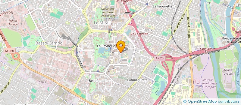 localisation de l'entreprise AM  TOULOUSE