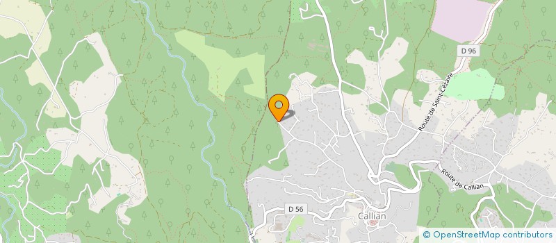 localisation de l'entreprise AM  CALLIAN