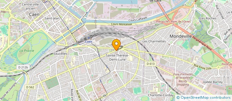 localisation de l'entreprise AM à CAEN
