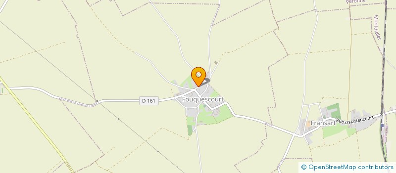 localisation de l'entreprise AM 94 ROU  FOUQUESCOURT