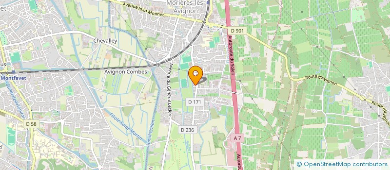 localisation de l'entreprise AM  LE PONTET