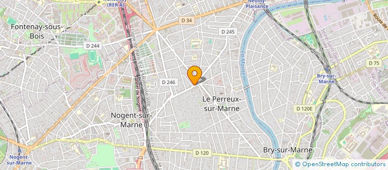 localisation de l'entreprise AM  LE PERREUX-SUR-MARNE