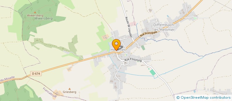 localisation de l'entreprise AM AGENCEMENT  HELLIMER