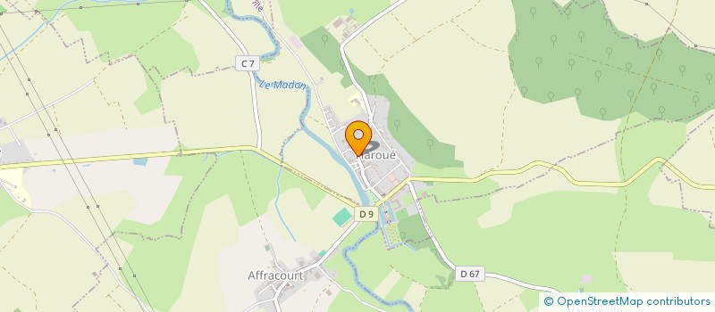 localisation de l'entreprise AM ALIMENTATION  HAROUE