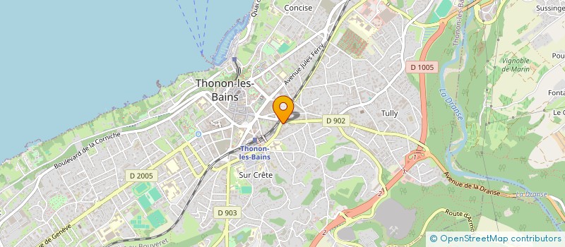localisation de l'entreprise AM ALL GAMES à THONON-LES-BAINS