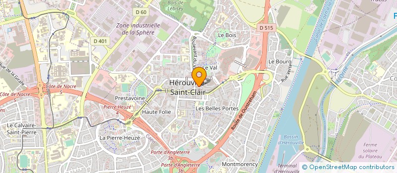 localisation de l'entreprise AM ANC COMBATTANTS HEROUVILLE -ST JEAN EUDES à HEROUVILLE-SAINT-CLAIR