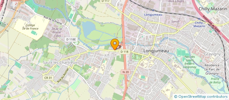 localisation de l'entreprise AM ASSOCIES à THIAIS