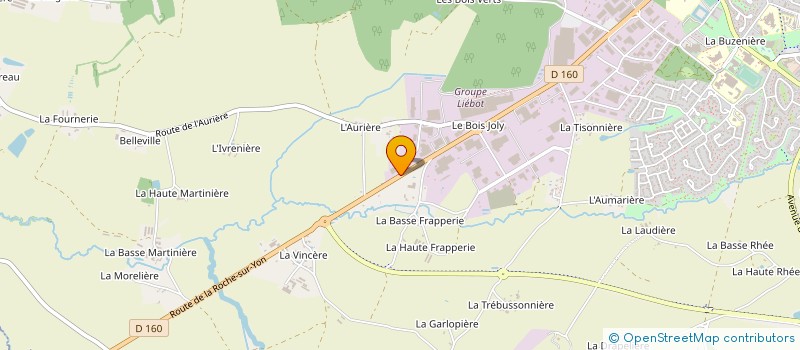 localisation de l'entreprise AM AUTO 85 à LES HERBIERS