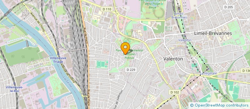 localisation de l'entreprise AM AZUR à VILLENEUVE-SAINT-GEORGES