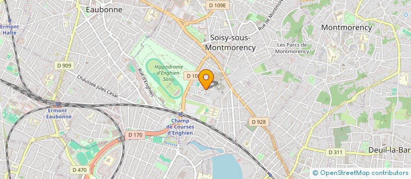 localisation de l'entreprise AM BARKALLAH  SOISY-SOUS-MONTMORENCY