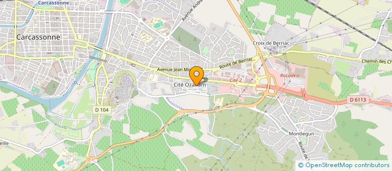 localisation de l'entreprise AM-BAT à CARCASSONNE