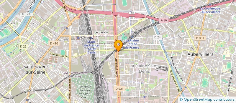 localisation de l'entreprise AM BAT à VILLEJUIF