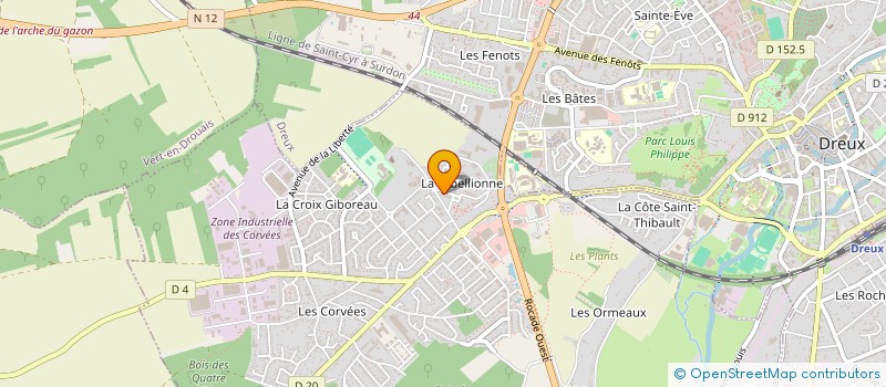localisation de l'entreprise AM BAT à VERNOUILLET