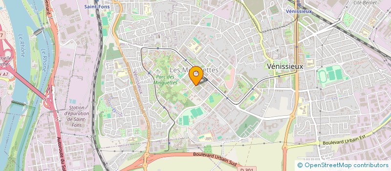 localisation de l'entreprise AM BAT  VENISSIEUX