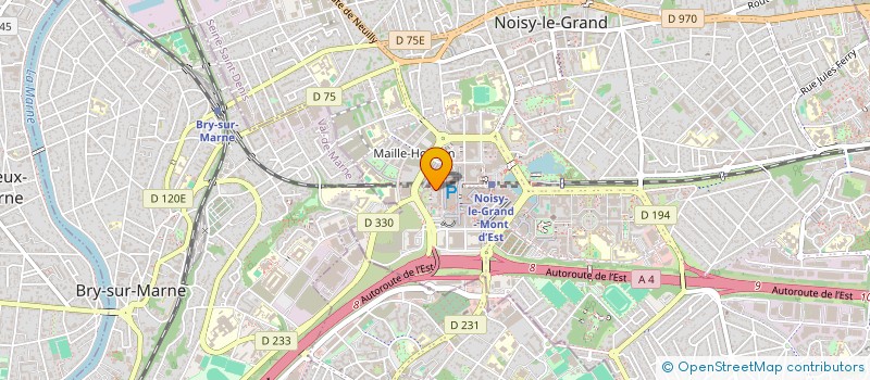 localisation de l'entreprise AM BATIMENT à MONTREUIL