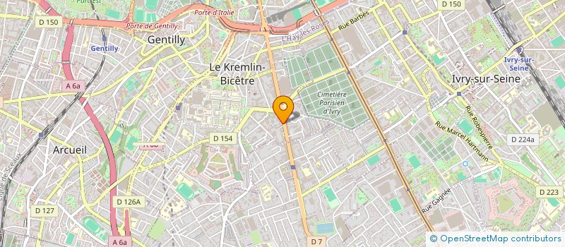 localisation de l'entreprise AM BATIMENT  LE KREMLIN-BICETRE