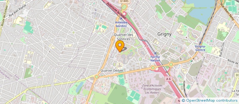 localisation de l'entreprise AM BATIMENT à GRIGNY