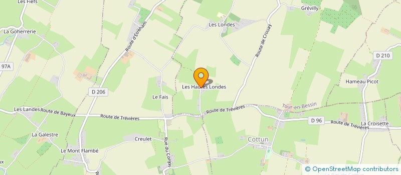 localisation de l'entreprise AM-BC  TOUR-EN-BESSIN