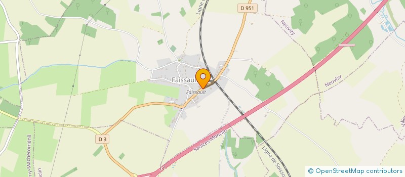 localisation de l'entreprise AM BETAIL  FAISSAULT