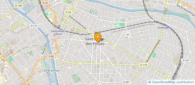 localisation de l'entreprise AM BI REPUBLIQUE à SAINT-MAUR-DES-FOSSES