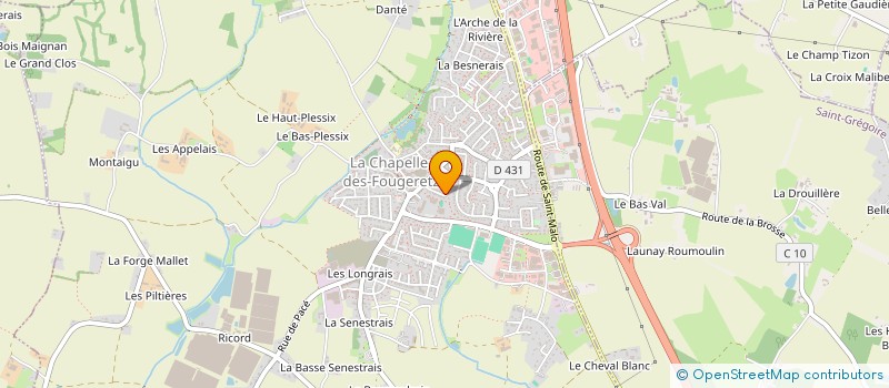 localisation de l'entreprise AM BLOO  LA CHAPELLE-DES-FOUGERETZ