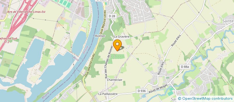 localisation de l'entreprise AM BTP à FAREINS