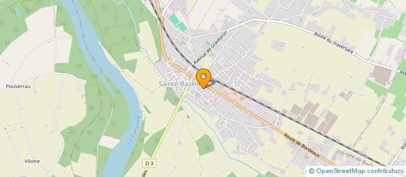 localisation de l'entreprise AM BTP à SAINTE-BAZEILLE