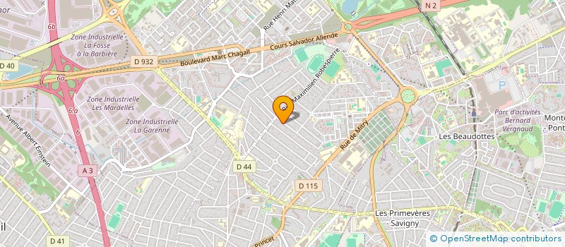 localisation de l'entreprise AM CAFE à AULNAY-SOUS-BOIS