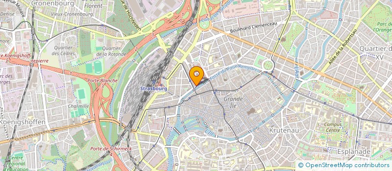 localisation de l'entreprise AM CARRE  STRASBOURG