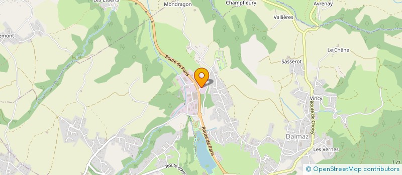 localisation de l'entreprise AM & CO  EPAGNY METZ-TESSY