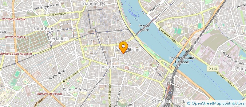 localisation de l'entreprise AM & CO  BORDEAUX