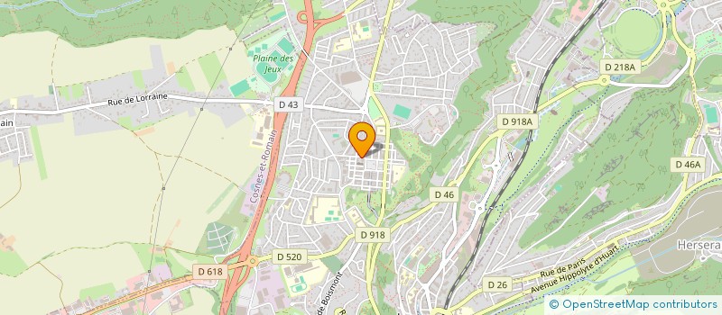 localisation de l'entreprise AM COACHING à LONGWY