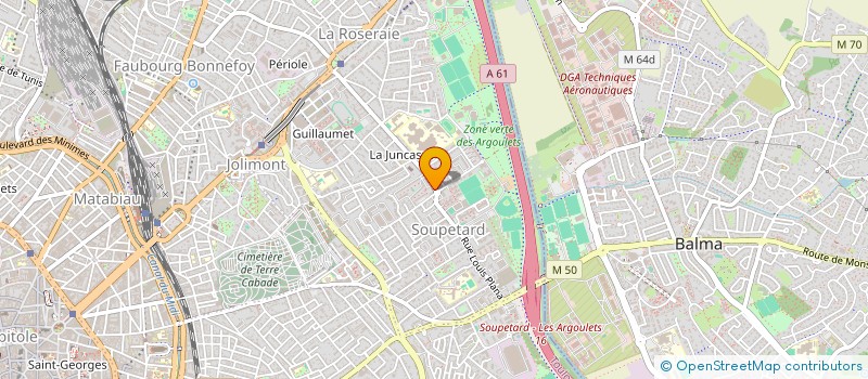 localisation de l'entreprise AM COIFFEUR  TOULOUSE