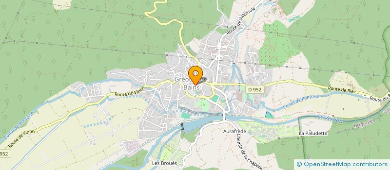 localisation de l'entreprise AM COMMUNITY MANAGER  GREOUX-LES-BAINS