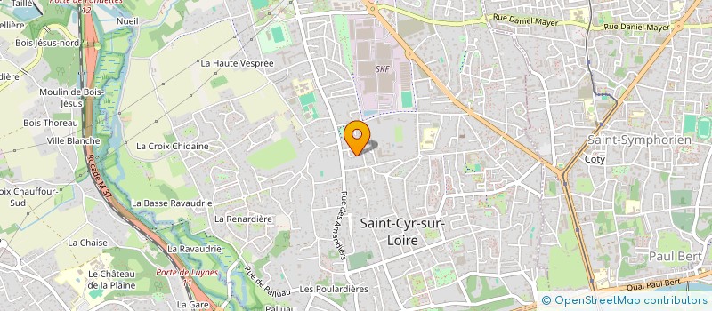 localisation de l'entreprise AM COMPANY  TOURS