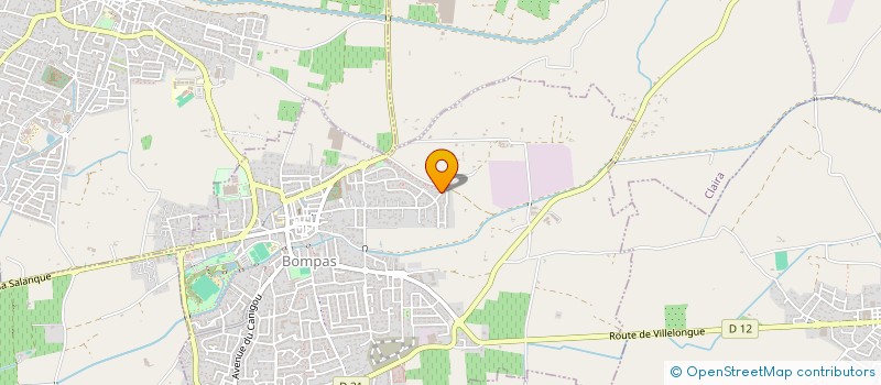 localisation de l'entreprise AM CONCEPT  BOMPAS