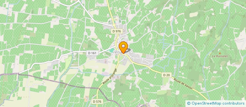 localisation de l'entreprise AM CONCIERGERIE  VISAN