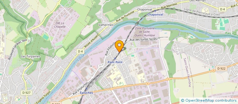 localisation de l'entreprise AM CONSEIL  SAINT-OUEN-L'AUMONE