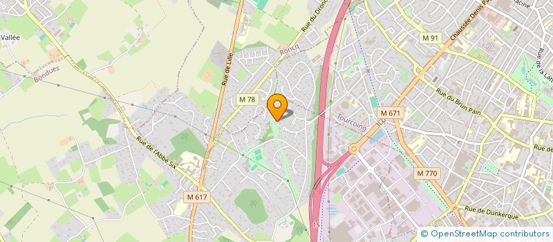 localisation de l'entreprise AM CONSEIL INVEST  BONDUES