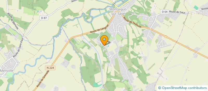 localisation de l'entreprise AM CONSEILS  MONTAIGUT-SUR-SAVE