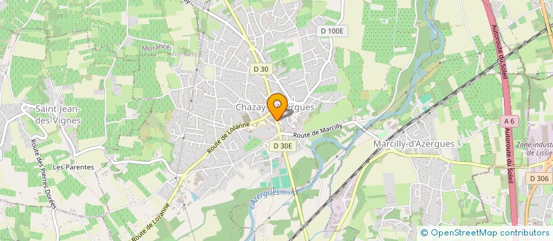 localisation de l'entreprise AM CONSEILS  CHAZAY-D'AZERGUES