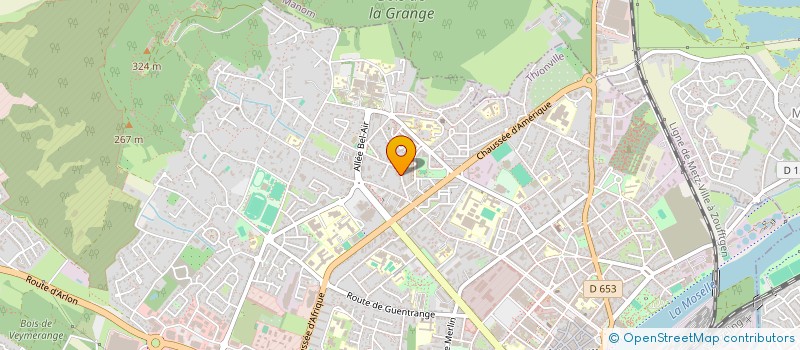 localisation de l'entreprise AM CONSEILS ET FINANCES à THIONVILLE