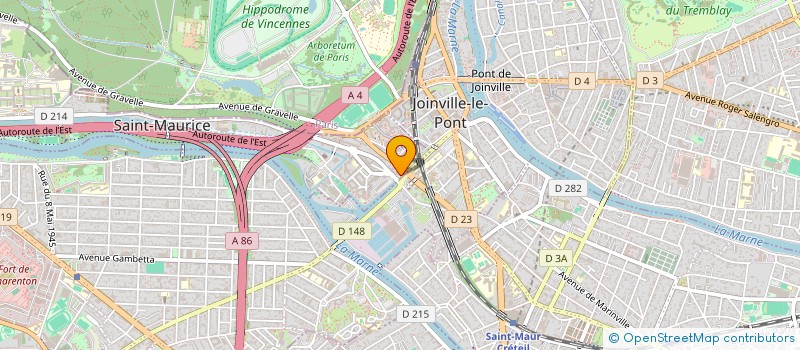 localisation de l'entreprise AM CONSULTING à SAINT-DENIS