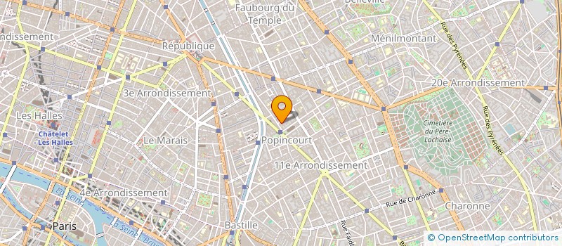 localisation de l'entreprise AM CONSULTING  PARIS