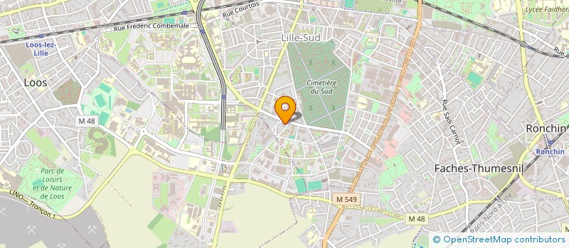 localisation de l'entreprise AM CONSULTING à LILLE