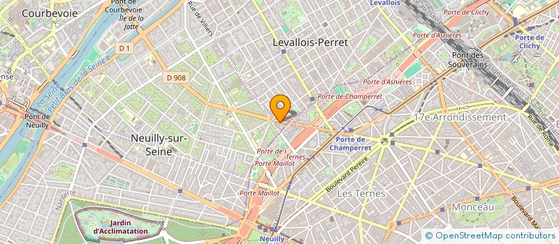 localisation de l'entreprise AM CONSULTING à LEVALLOIS-PERRET