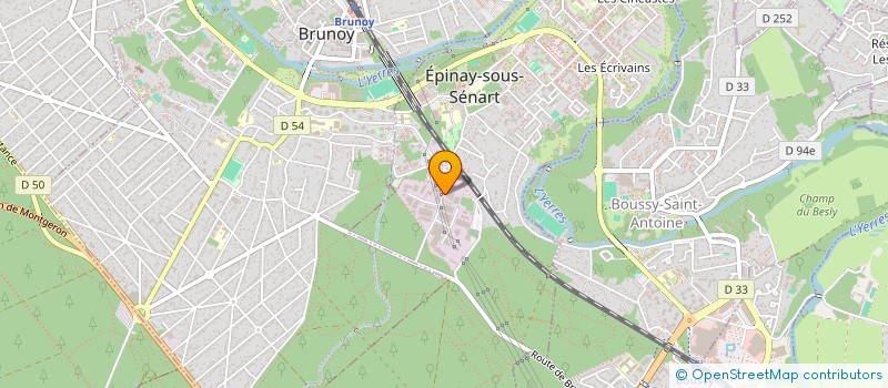 localisation de l'entreprise AM CONSULTING & SERVICES à EPINAY-SOUS-SENART